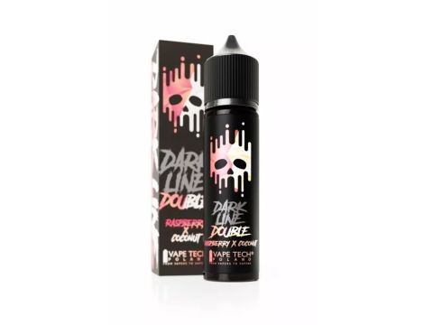 Longfill DARK LINE Double 8/60ml - Raspberry & Coconut